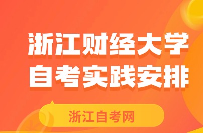 浙江財經(jīng)大學(xué)自考實踐安排